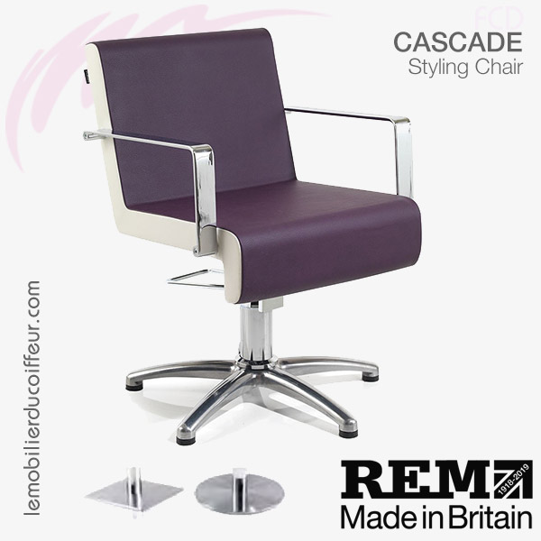 Fauteuil de coupe | Cascade  (Aubergine) REM