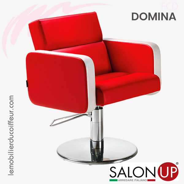 Fauteuil de coupe | Domina Rouge | Salon Up