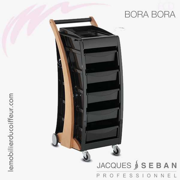 BORA-BORA noir | Table de service | Jacques SEBAN