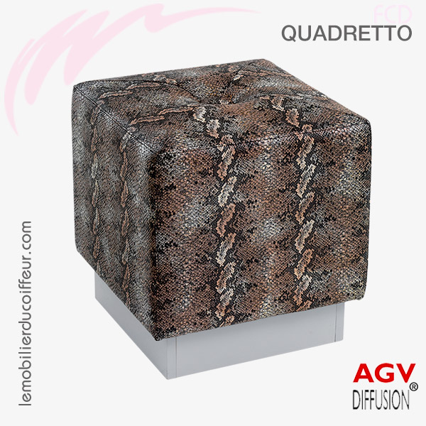 Pouf d'Attente | QUADRETTO | AGV Diffusion