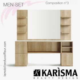 MEN SET Compositions n°3 | Coiffeuse homme | Karisma