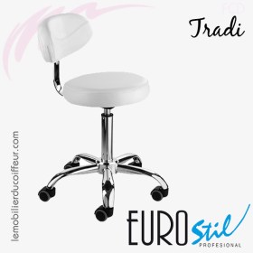 TRADI blanche | chaise de coiffeur | EUROSTIL