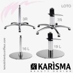 FAUTEUIL DE COUPE - LOTO (Pieds) Karisma