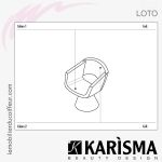 FAUTEUIL DE COUPE - LOTO (Couleurs) Karisma