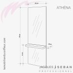 ATHENA (Dimensions) | Coiffeuse | Jacques SEBAN