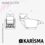 BACS DE LAVAGE - MIAMI CLOUD (Dimensions) Karisma