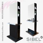 REFLEXIO DOUBLE BLACK | Coiffeuse | Sibel Furniture