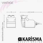 BACS DE LAVAGE - VANTAGE (Dimensions) Karisma