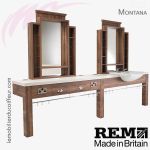 Coiffeuse Barbier | MONTANA complet | REM