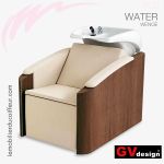 WATER Bois wengè | Bac de lavage | GV Design