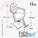 Fauteuil de coupe | Chic (Dimensions) | Eurostil