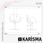 FAUTEUIL DE COUPE - WAVE (Couleurs) Karisma