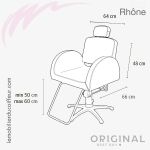 Fauteuil de coupe Rhône (Dimensions) Original Best Buy