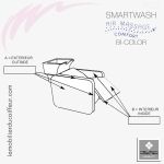 BACS DE LAVAGE - SMARTWASH Bicolor Nelson Mobilier