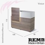 VOGUE (Dimensions) | Meuble de caisse | REM