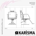 FAUTEUIL DE COUPE -  MOOD-UNISEX (Couleurs) Karisma