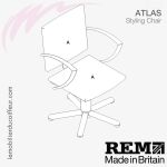 Fauteuil de coupe | Atlas Baltic (Couleur) REM