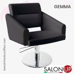 Fauteuil de coupe | Gemma Noir | Salon Up