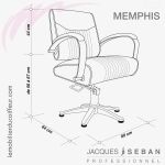 Fauteuil de coupe | MEMPHIS (Dimensions) | JACQUES SEBAN
