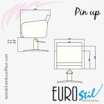 Fauteuil de coupe | Pin Up (Dimensions) | Eurostil
