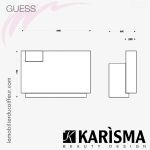 GUESS (Dimensions) | Meuble caisse | Karisma