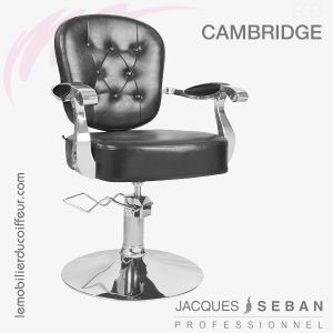 Fauteuil de coupe | CAMBRIGE Noir | JACQUES SEBAN
