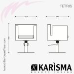 FAUTEUIL DE COUPE - TETRIS (Dimensions) Karisma