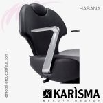 Habana (Détail accoudoir) fauteuil barbier KARISMA