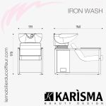 BACS DE LAVAGE - IRON WASH (Dimensions) Karisma