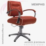 Fauteuil de coupe | MEMPHIS Rouge | JACQUES SEBAN