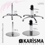 FAUTEUIL DE COUPE -  LOTO (Pieds) Karisma