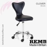 CLOVER Noir | Tabouret de coupe | REM