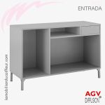 Meuble de caisse | ENTRADA Interieur | AGV Diffusion
