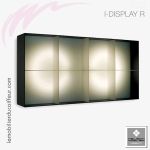 IDISPLAY-R Horizontal Noir | Meuble expo | Nelson Mobilier