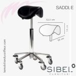 SADDLE Exclusive | Tabouret de coiffeur | SIBEL Furniture