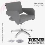 Fauteuil de coupe | Havana  (Gris clair) REM
