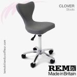 CLOVER Gris | Tabouret de coupe | REM